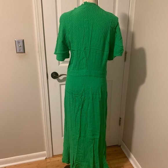 Whistles Micro Spot Button Dress size 10 - Picture 5 of 8